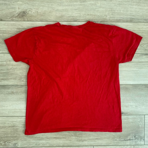 Vintage Y2K Red Nike Valentines Day Just Do It Heart Tee Women’s Size XXL VTG - Picture 2 of 5